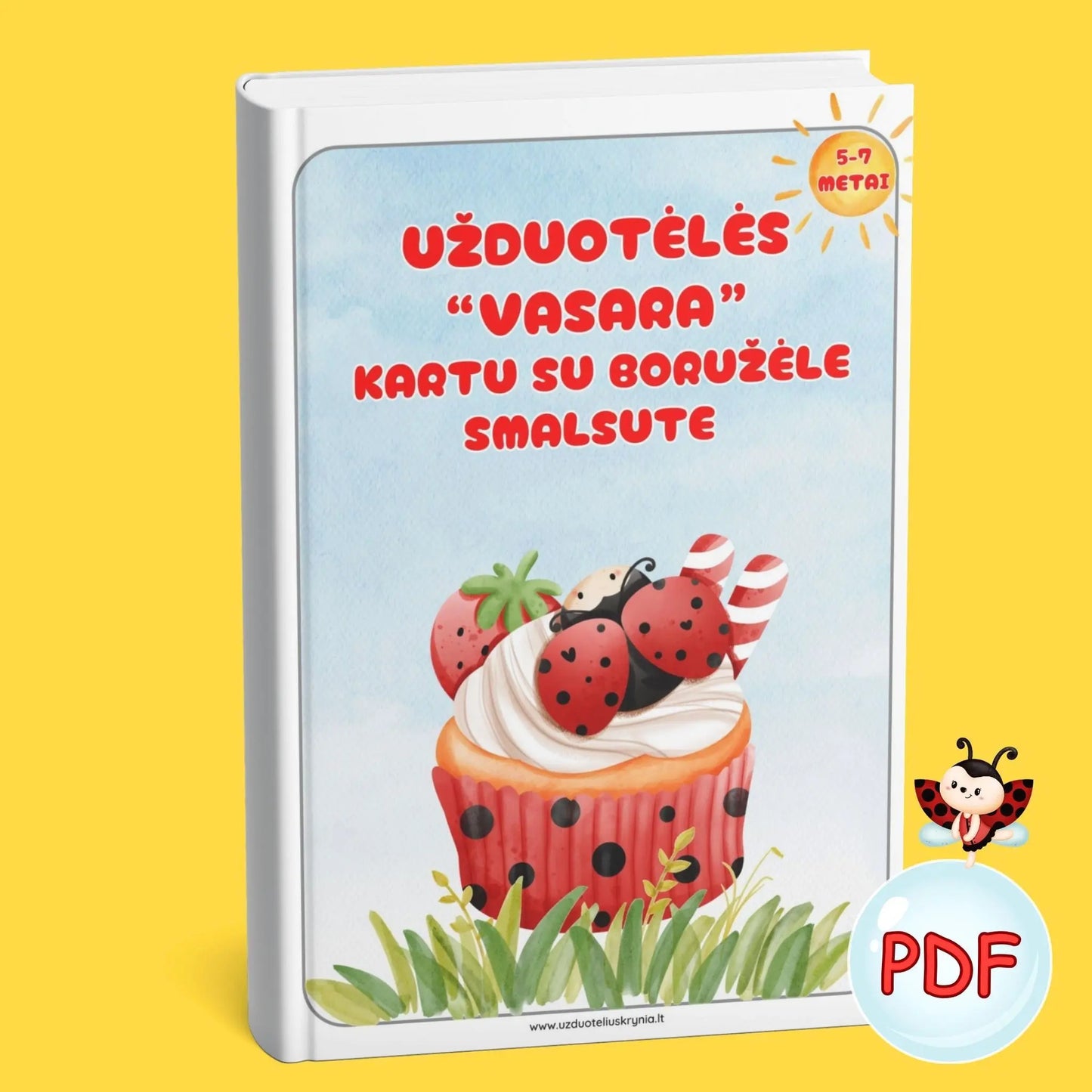 Vasaros užduotys 5-7 metų vaikams atsispausdinti.
