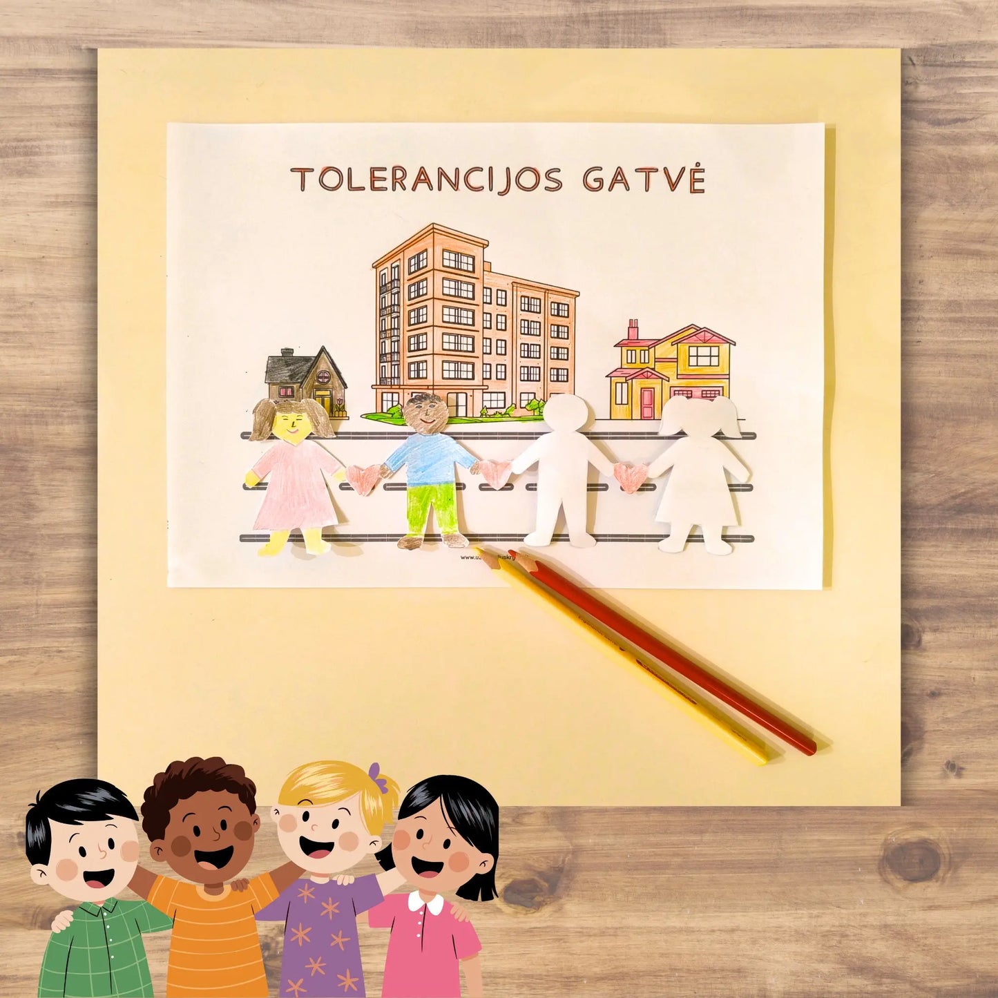 Užduotys tolerancijos dienai - tolerancijos gatvė. Idėjos tolerancijos dienai.