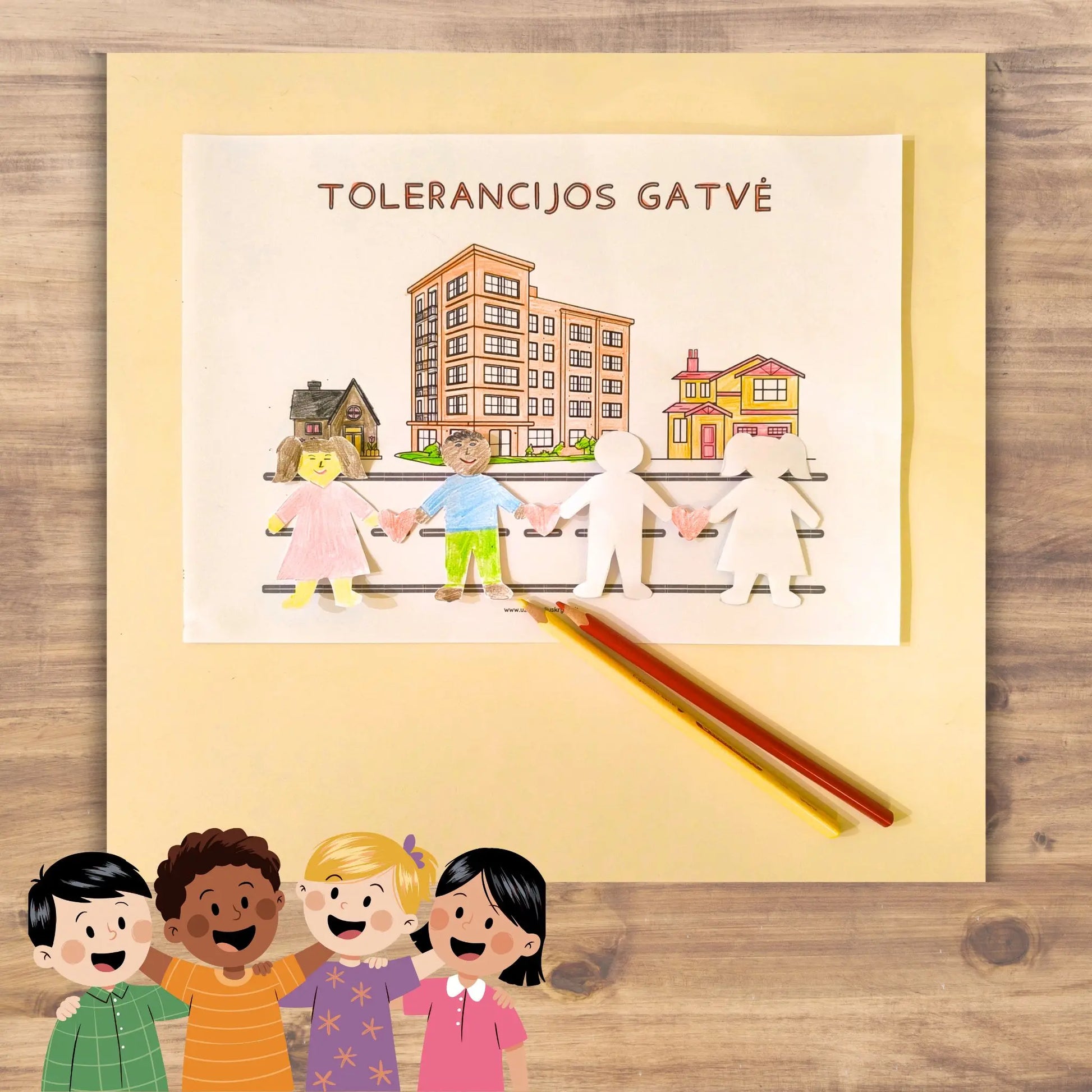 Užduotys tolerancijos dienai - tolerancijos gatvė. Idėjos tolerancijos dienai.